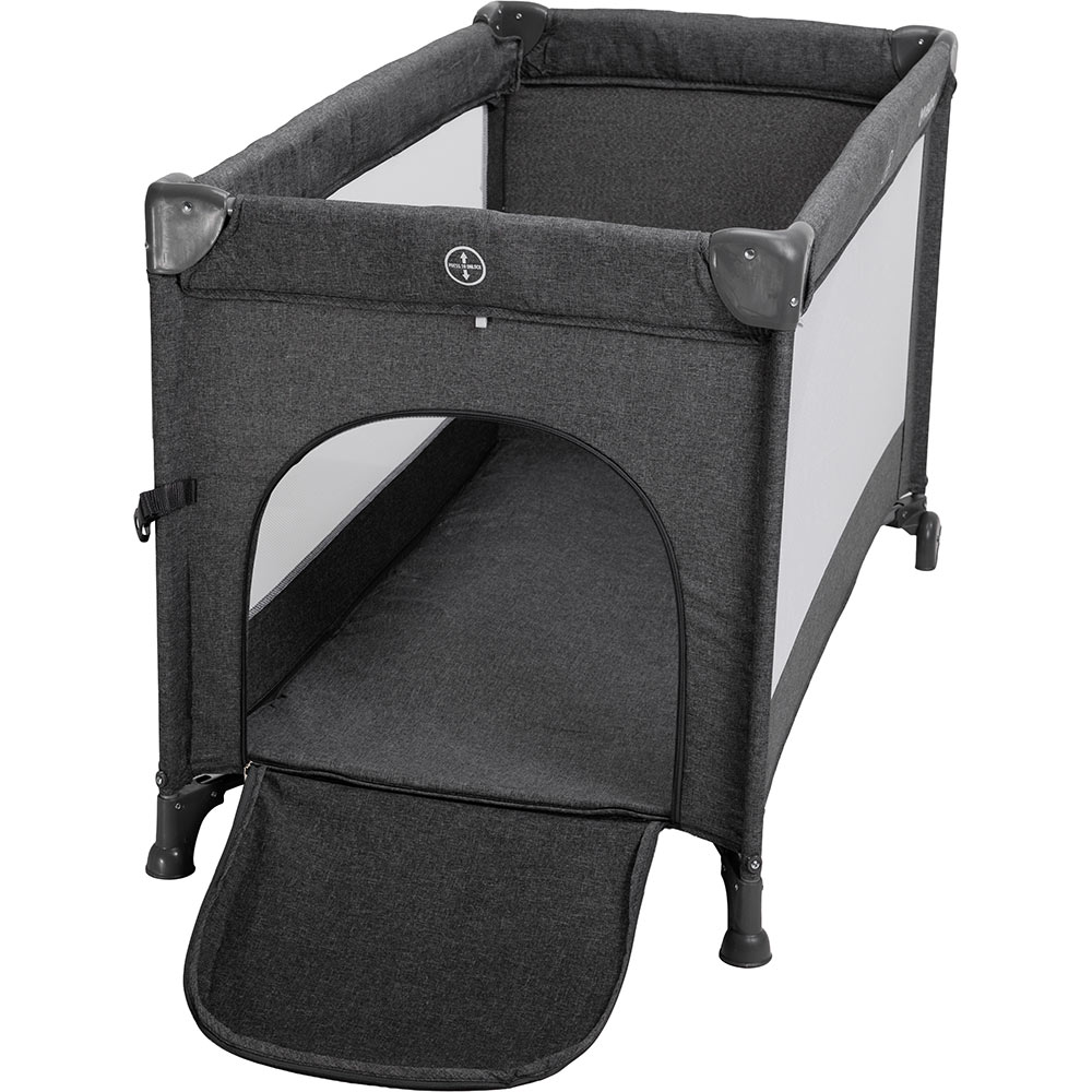 Ліжечко-манеж VELANO Tino Dark Grey (46160) Для кого універсально