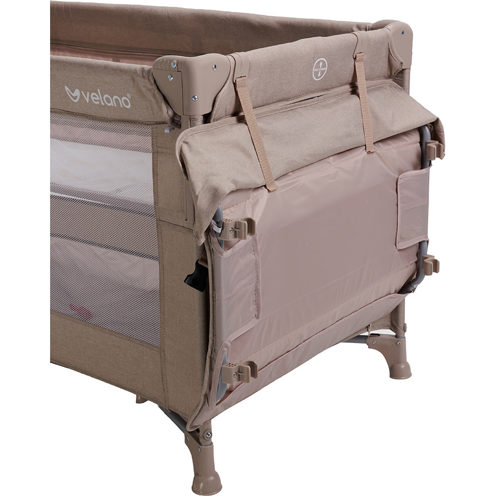 Зображення Ліжечко-манеж VELANO Tino Beige (46161)