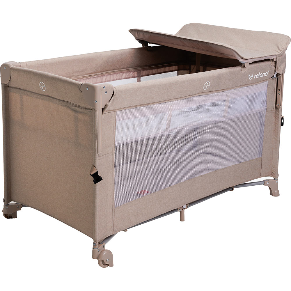 Ліжечко-манеж VELANO Tino Beige (46161) Вік від народження