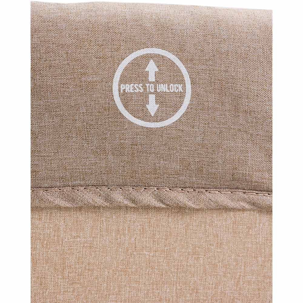 Манеж VELANO Cubo Beige (46164) Дополнительно Максимальная нагрузка: до 15 кг; Стенки: сетчатые; Вход: боковой, на молнии; Колёса: 2 шт; Матрас: каркасный, крепится ко дну; 