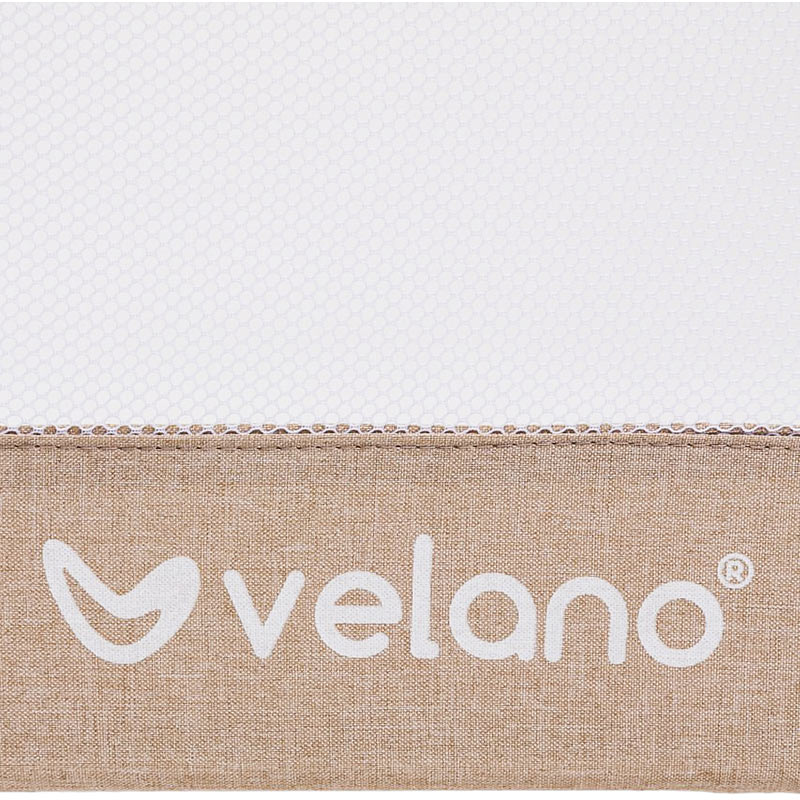 Защитный бортик для кроватки VELANO Wolli Beige (46166) Товары для малышей бортики в кроватку