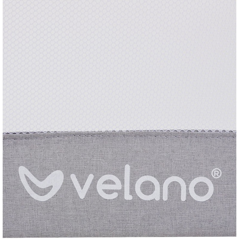 Защитный бортик для кроватки VELANO Wolli Light Grey (46167) Товары для малышей бортики в кроватку