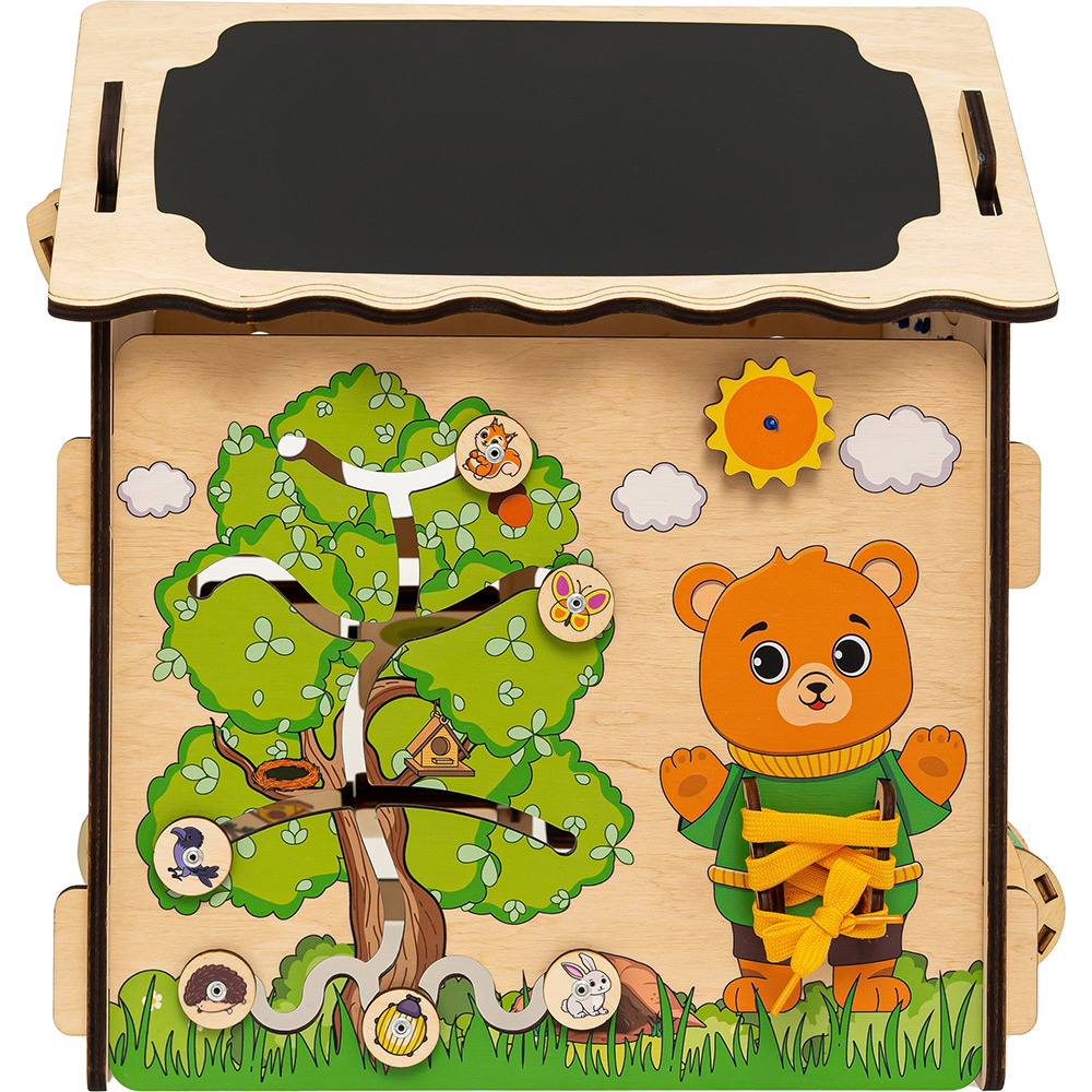 Бизидомик GoodPlay Веселые игры (BB-003) Для кого универсально