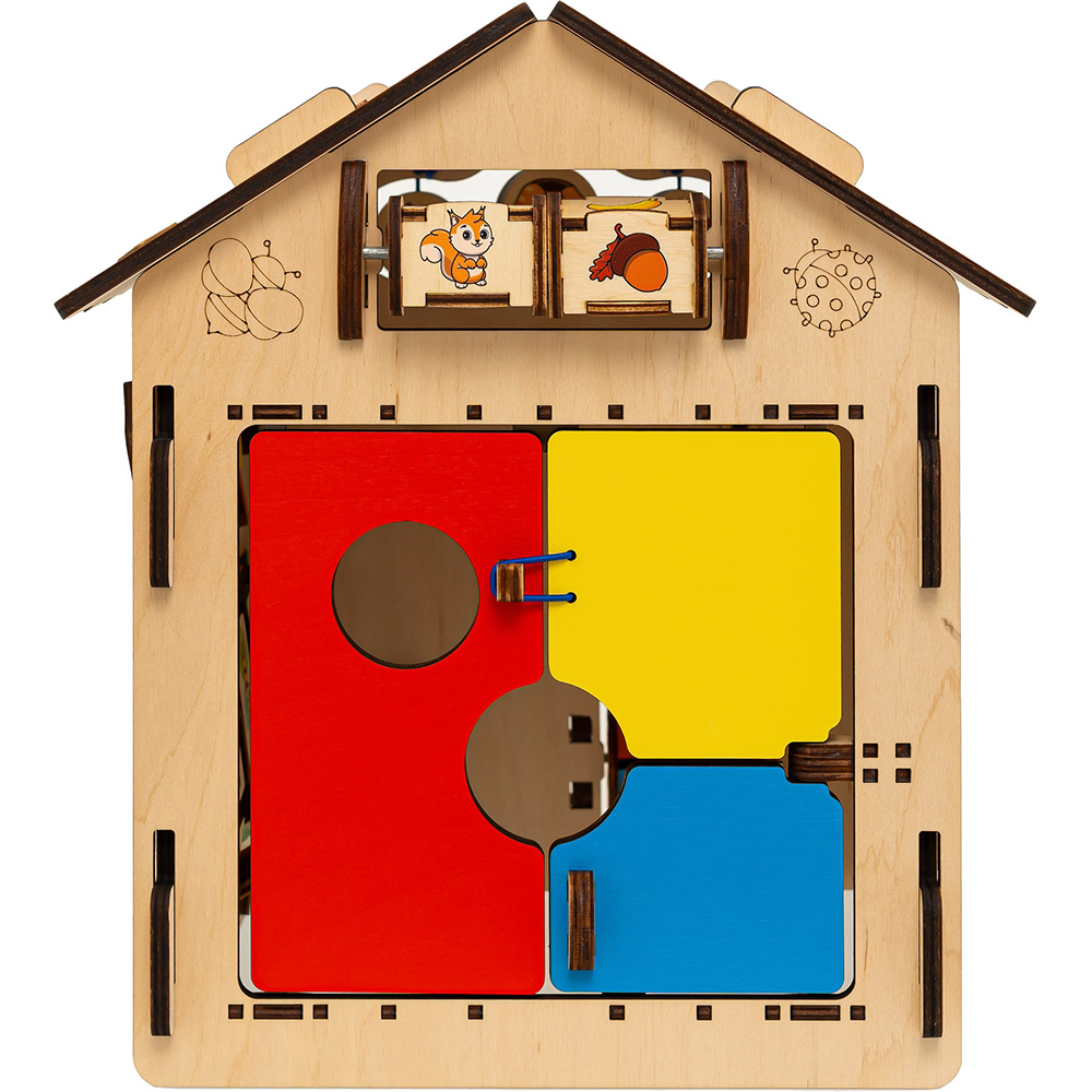 Бизидомик GoodPlay Веселые игры (BB-003) Материал дерево