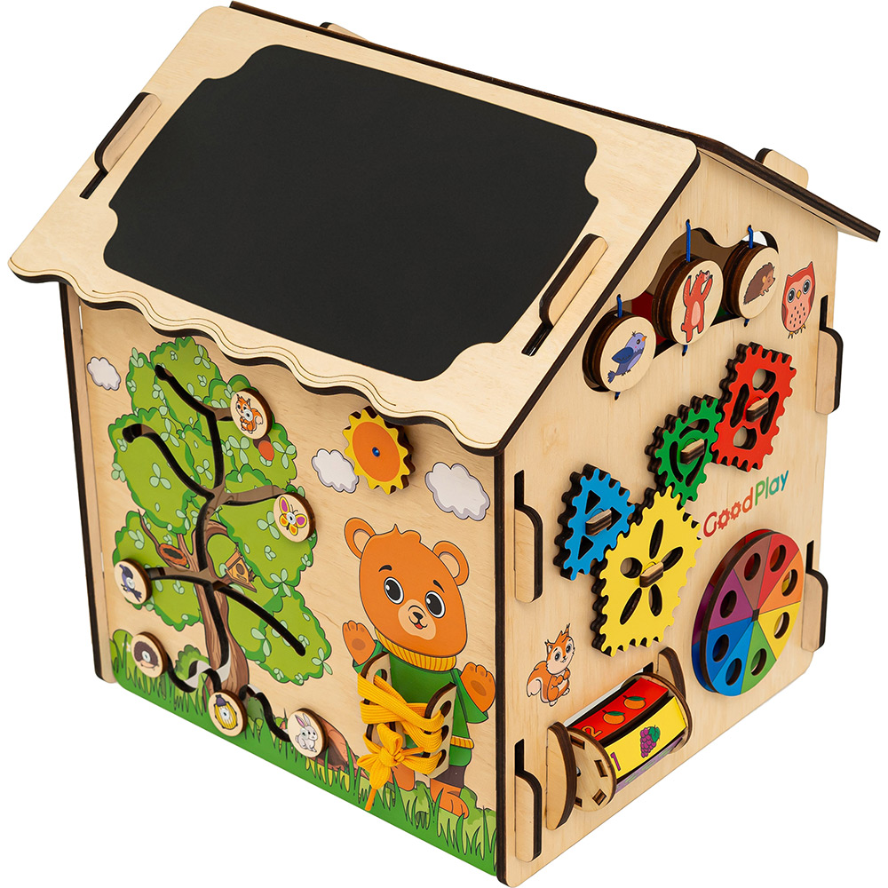 Бизидомик GoodPlay Веселые игры (BB-003) Возраст от 9 месяцев