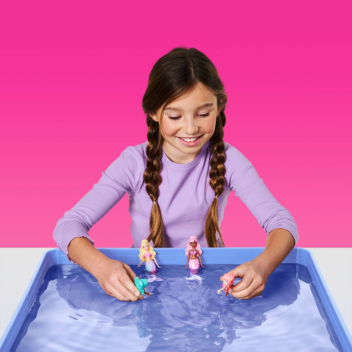 Внешний вид Интерактивная игрушка PETS & ROBO ALIVE S1 Волшебная русалочка Розовая звезда (9567A)