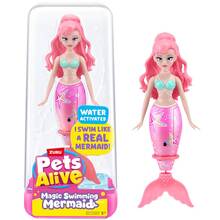 Интерактивная игрушка PETS & ROBO ALIVE S1 Волшебная русалочка Розовая звезда (9567A)