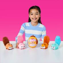 Інтерактивна іграшка PETS & ROBO ALIVE S1 Білочка Pink (9565A)