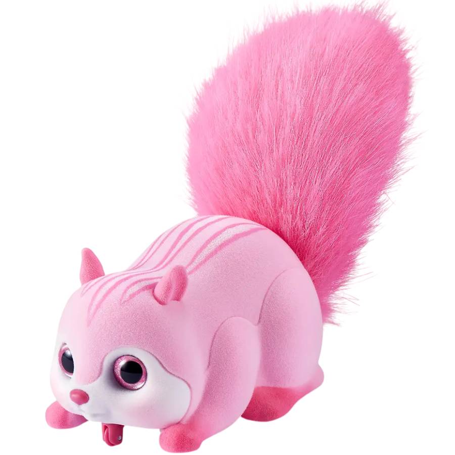 Інтерактивна іграшка PETS & ROBO ALIVE S1 Білочка Pink (9565A) Іграшки з підсвічуванням, звуком інтерактивна іграшка