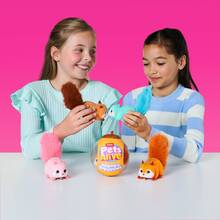 Інтерактивна іграшка PETS & ROBO ALIVE S1 Білочка Pink (9565A)