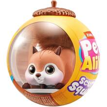Интерактивная игрушка PETS & ROBO ALIVE S1 Белочка Brown (9565E)