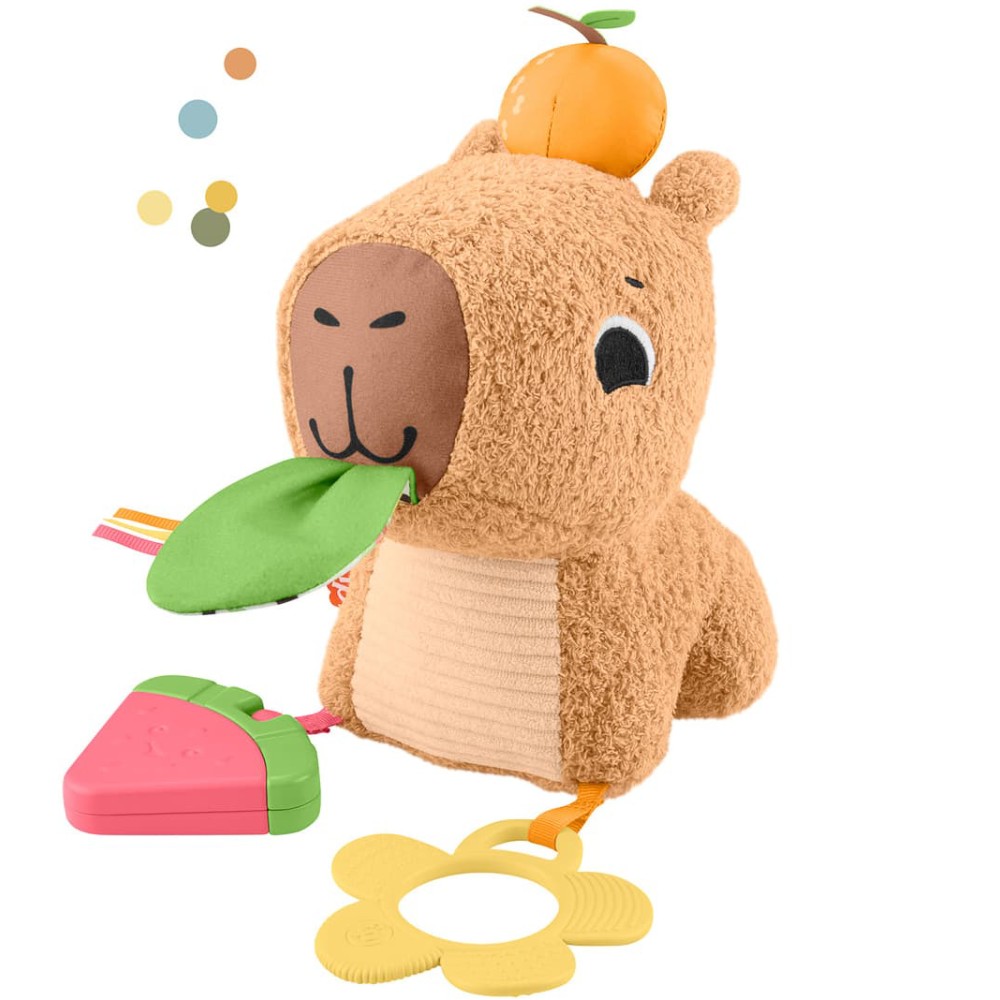 Розвиваюча іграшка FISHER-PRICE Капібара (HYR54) Іграшки з підсвічуванням, звуком інтерактивна іграшка