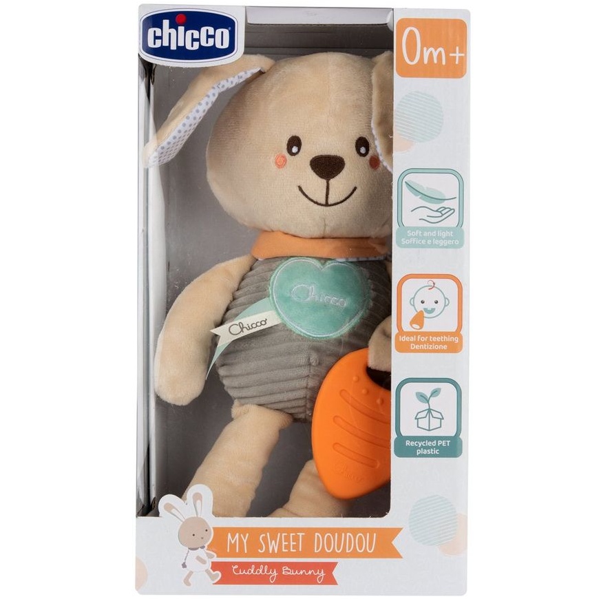 М'яка іграшка CHICCO Зайченя DouDou (11467.00) Для кого універсально