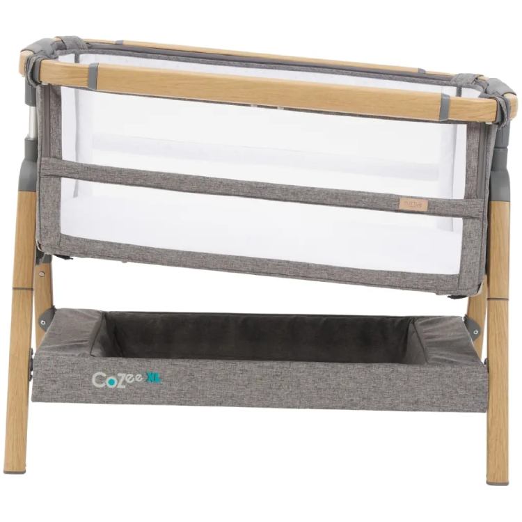 Дитяче ліжечко TUTTI BAMBINI CoZee XL 2 в 1 Light Gray (211209/3590) Матеріал дерево