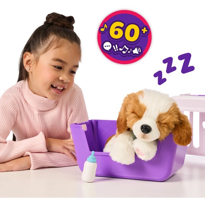 Фото Интерактивная игрушка MOOSE Little Live Pets Ласковый щенок (26548)