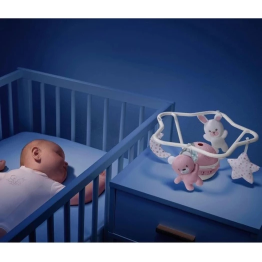 Зображення Мобіль CHICCO з проектором 3 в 1 Веселка Pink (11041.10)