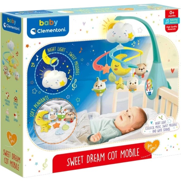 Мобиль CLEMENTONI Sweet Dream (17710) Возраст с рождения
