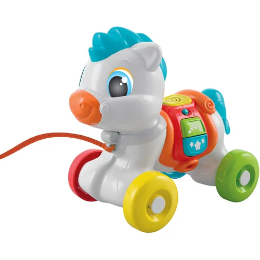 Іграшка-каталка CLEMENTONI музична Pull Along Baby Pony (17812)