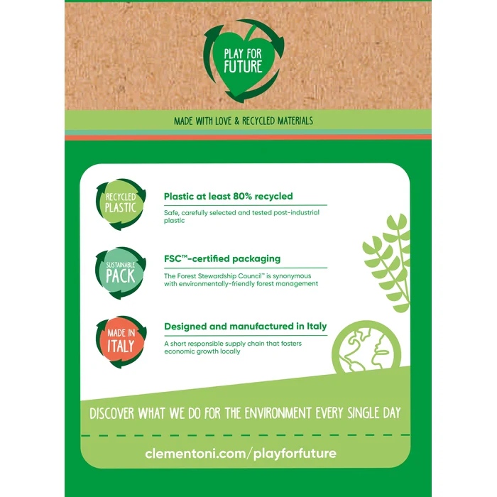 Розвиваюча іграшка CLEMENTONI Ball Drop Castle (17226) Матеріал пластик