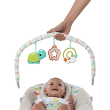 Шезлонг BRIGHT STARTS Happy Safari Bouncer (11508)