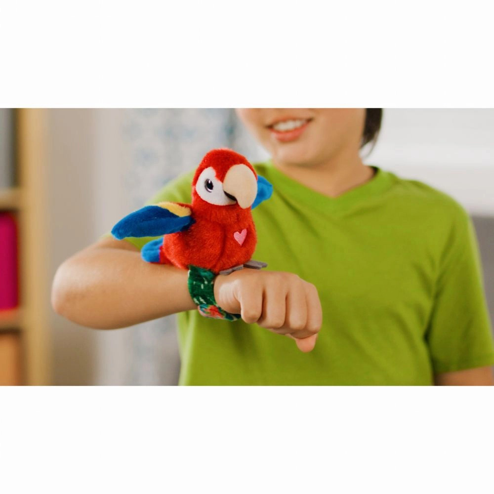 Интерактивная игрушка HAPPY YAPPERS Веселые болтуны Ара красный (9594) Игрушки с подсветкой, звуком интерактивная игрушка