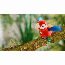 Интерактивная игрушка HAPPY YAPPERS Веселые болтуны Ара красный (9594)