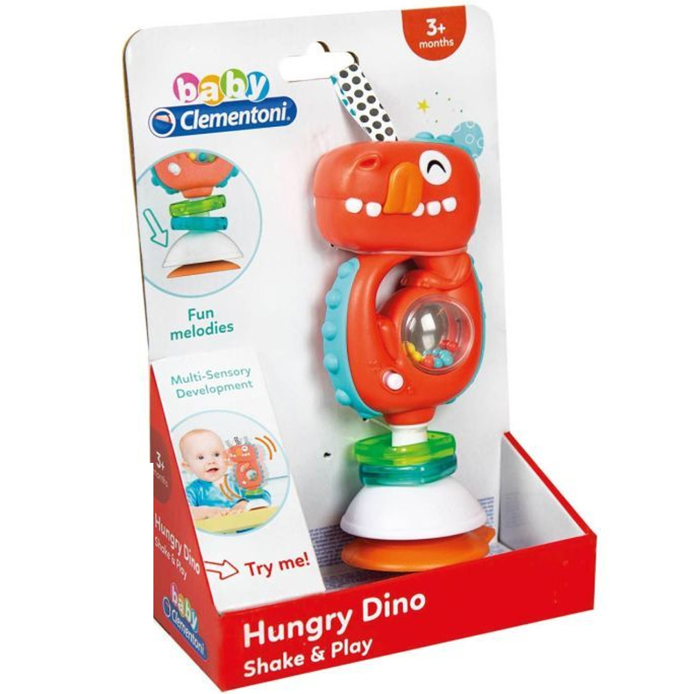 Брязкальце CLEMENTONI Hungry Dino (17330) Вік від 3 місяців
