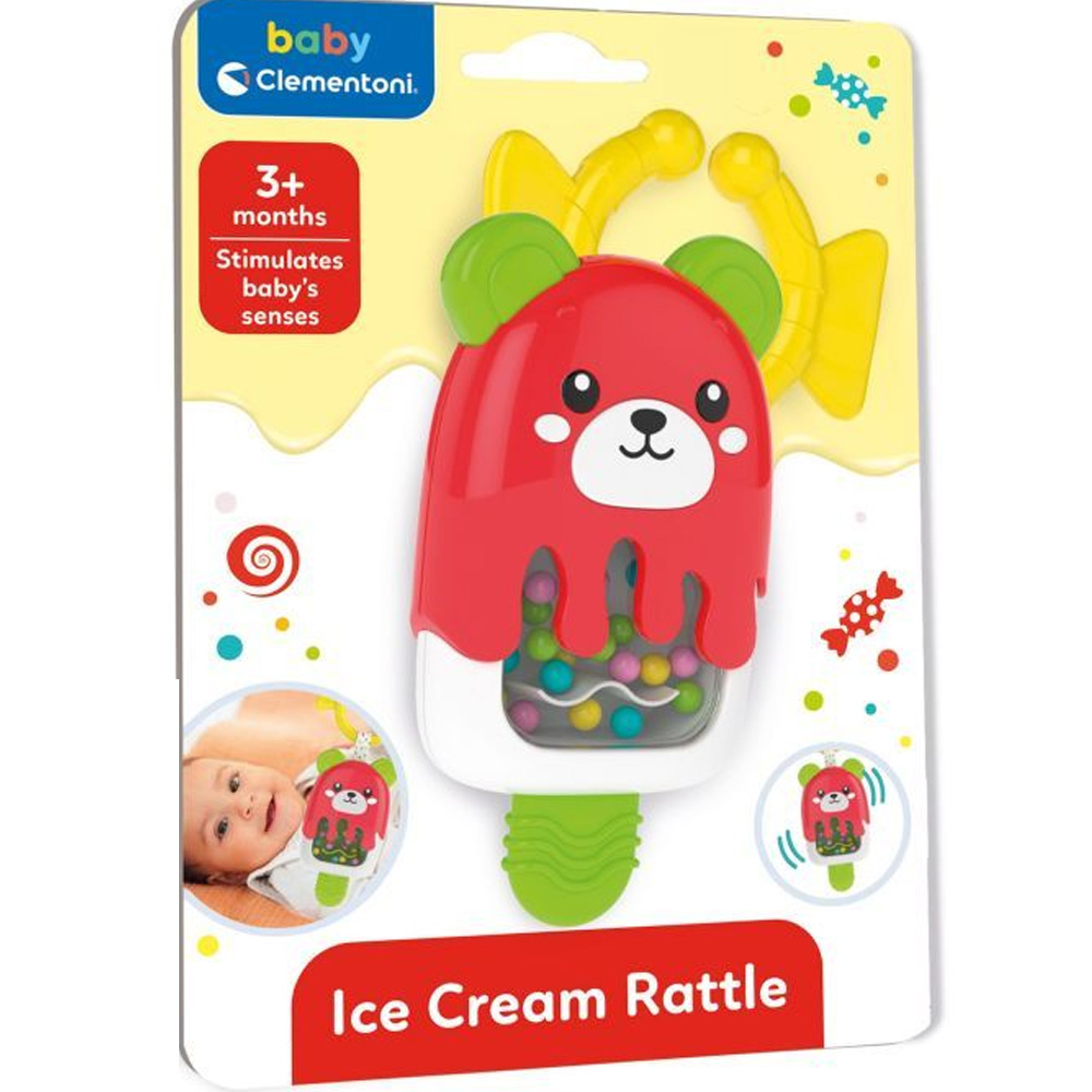 Брязкальце CLEMENTONI Ice Cream Rattle (17503) Вік від 3 місяців