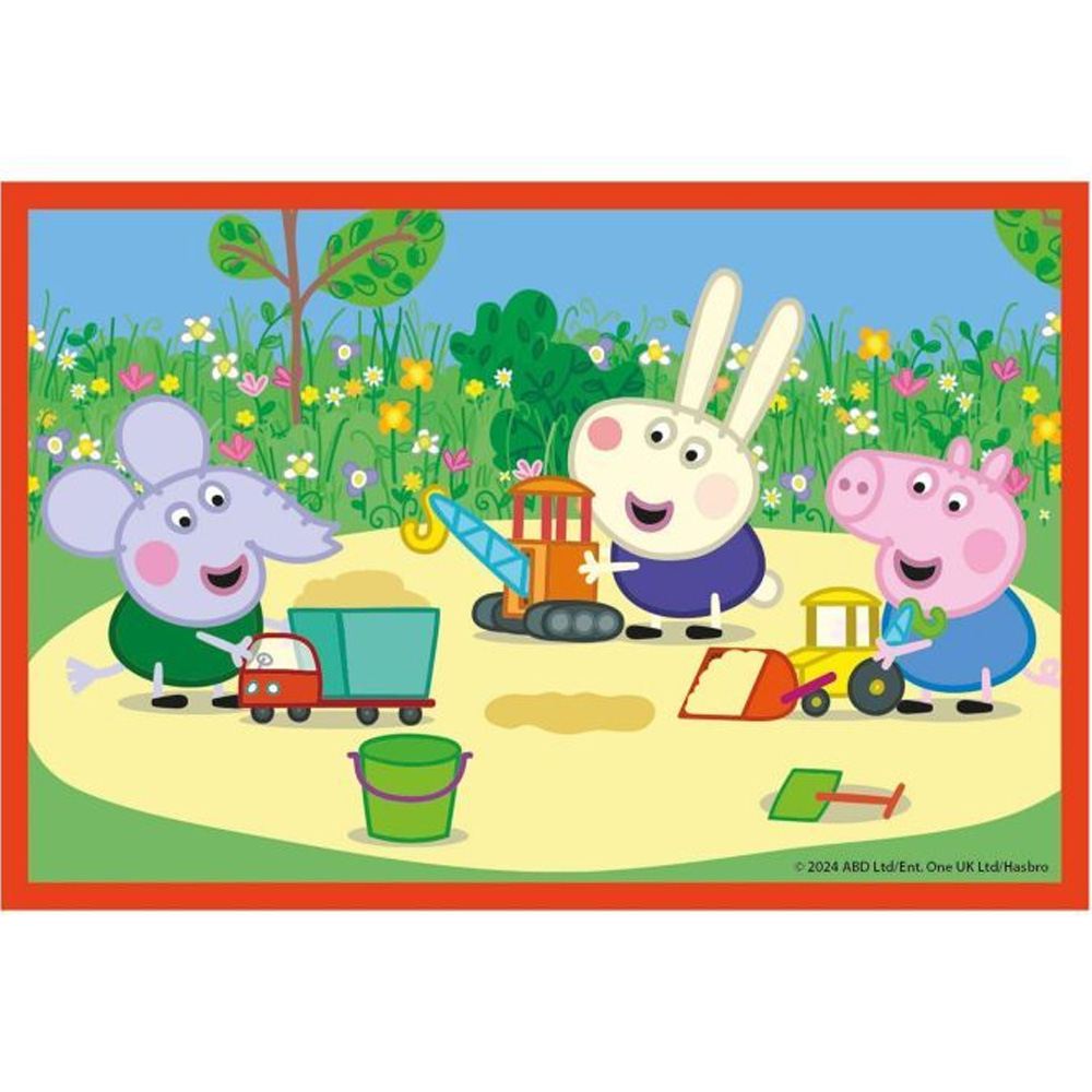 Фото 4 Кубики CLEMENTONI Peppa Pig 6 ел (40659)