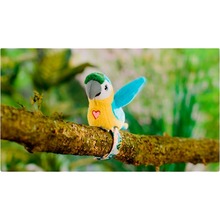 Интерактивная игрушка HAPPY YAPPERS Веселые разговоры Ара Blue/Yellow (9593)