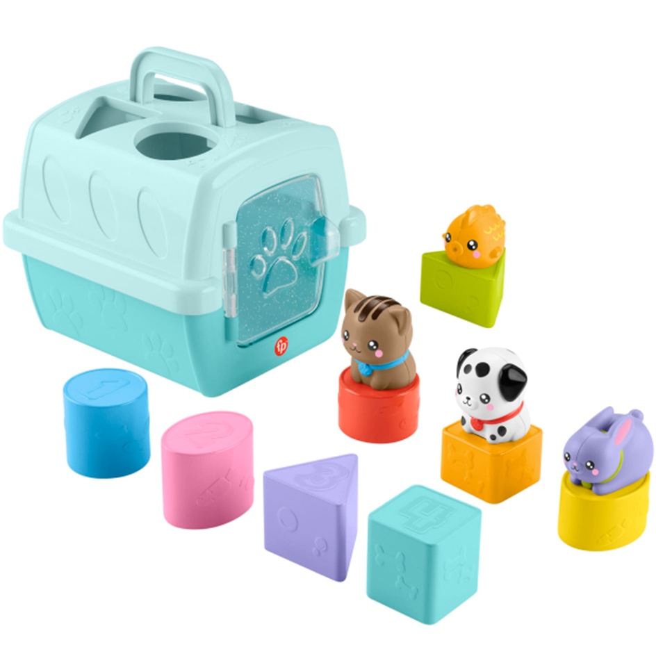 Сортер FISHER-PRICE Переноска с животными (HTW93)