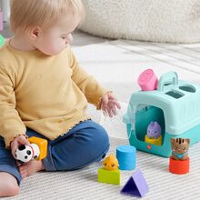 Сортер FISHER-PRICE Переноска с животными (HTW93)