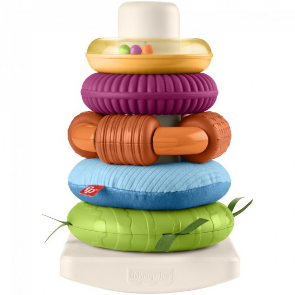 Пірамідка FISHER-PRICE Розвиток сенсорики (HXK47)