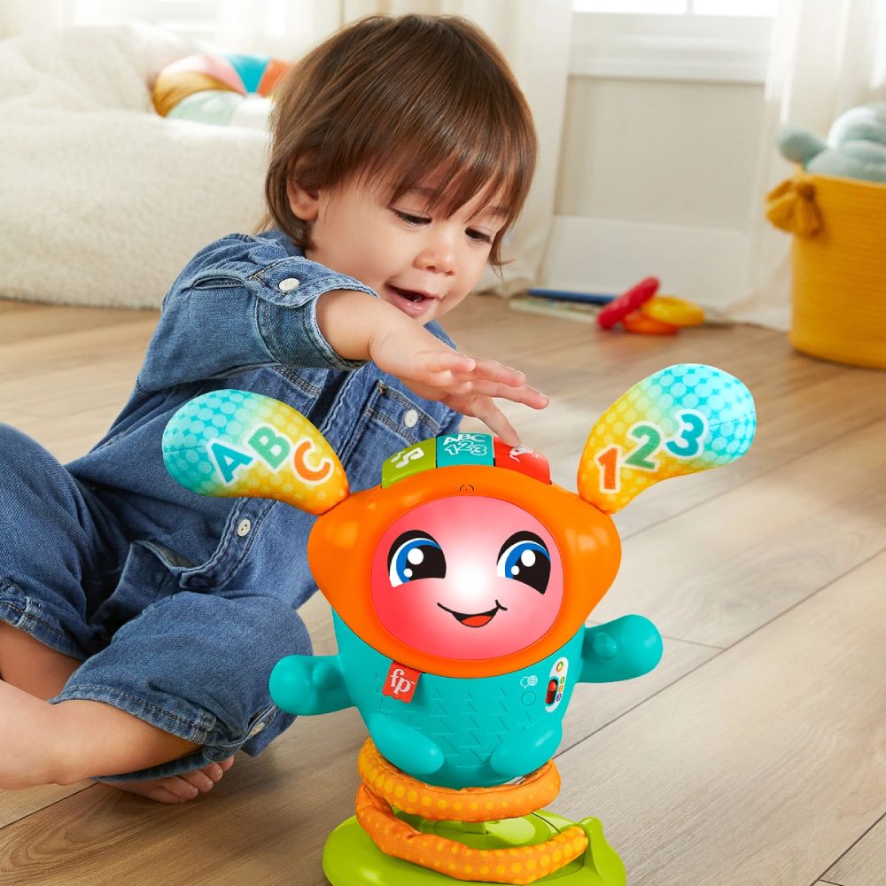 Замовити Інтерактивна іграшка FISHER-PRICE Smart Stages Ді-Джей Стригун (JLH74)