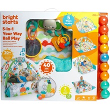 Килимок для розвитку BRIGHT STARTS 5 в 1 Totally Tropical (12624)