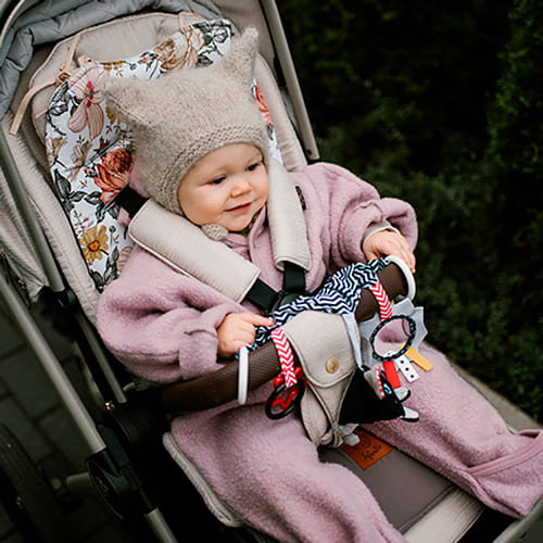 Подвеска BABYONO Мышонок и сыр (797) Игрушка на кроватку, кресло подвеска