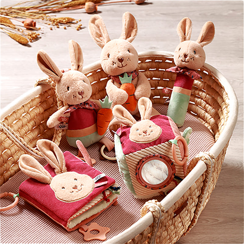 Їжачка BABYONO Кролик Каро (1682) Іграшки з підсвічуванням, звуком інтерактивна іграшка