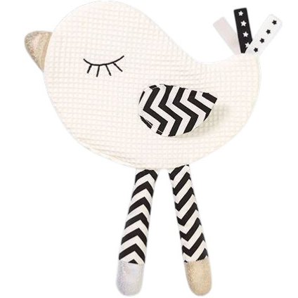 Игрушка-обнимашка BABYONO Blink & Smile Маленькая птичка (1536)