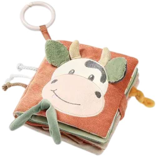 Мягкая книжка BABYONO Коровка Бинго (1690)