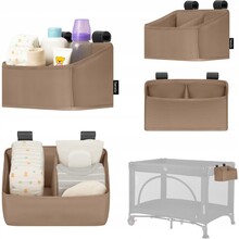 Органайзер для кроватки Lionelo Sidepocket Small Beige