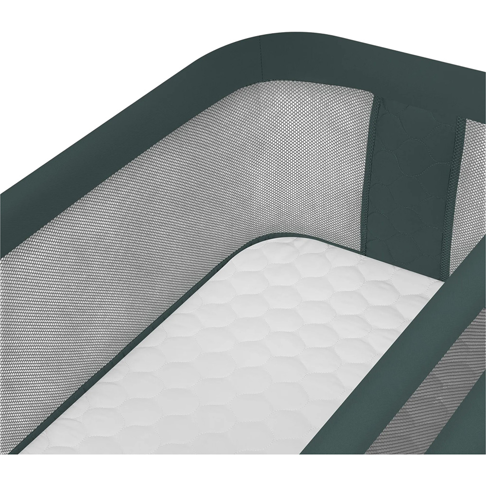 Детская кроватка LIONELO Jodie Green Graphite Материал полиэстер