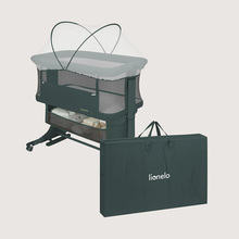 Детская кроватка LIONELO Jodie Green Graphite