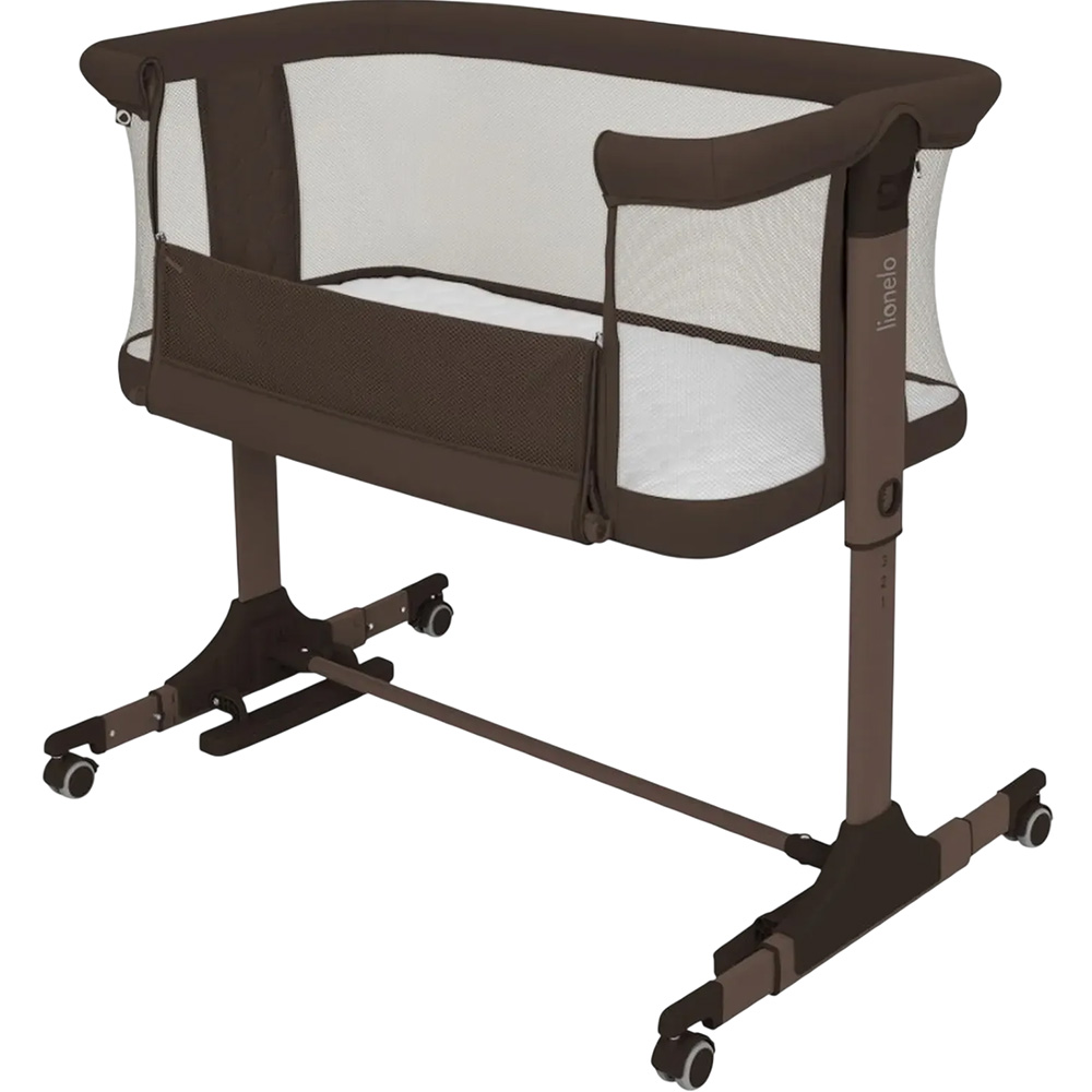 Ліжечко LIONELO Pari Brown Chocolate (LO-PARI BROWN CHOCOLATE) Вік від народження