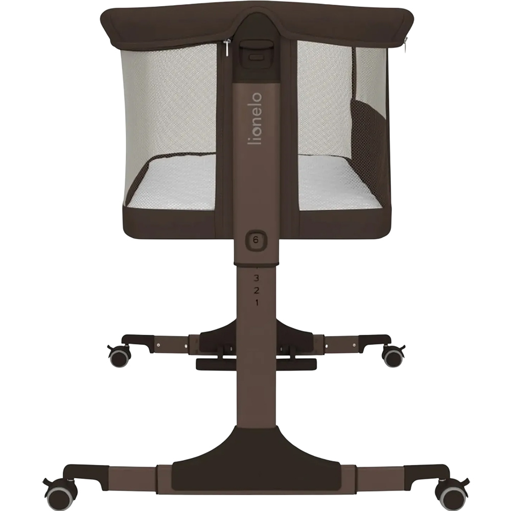 Ліжечко LIONELO Pari Brown Chocolate (LO-PARI BROWN CHOCOLATE) Матеріал пластик