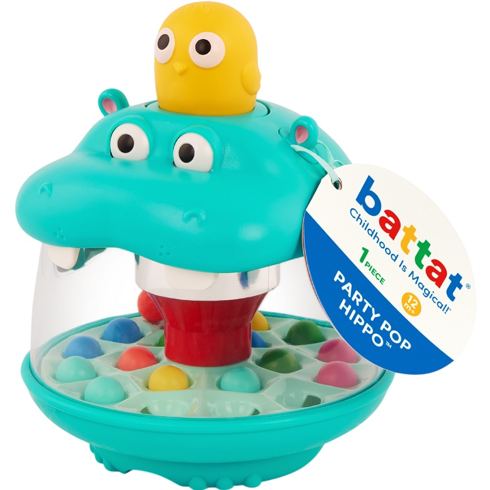 Зовнішній вигляд Розвиваюча іграшка BATTAT LITE Юла-Бегемот (BT1830Z)