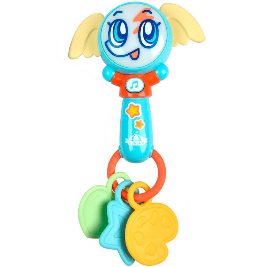 

Погремушка KIDIAN интерактивный слоник с датчиком движения (KD3101-2), Погремуш.муз.интерактивн.слоник(с датч.движения)