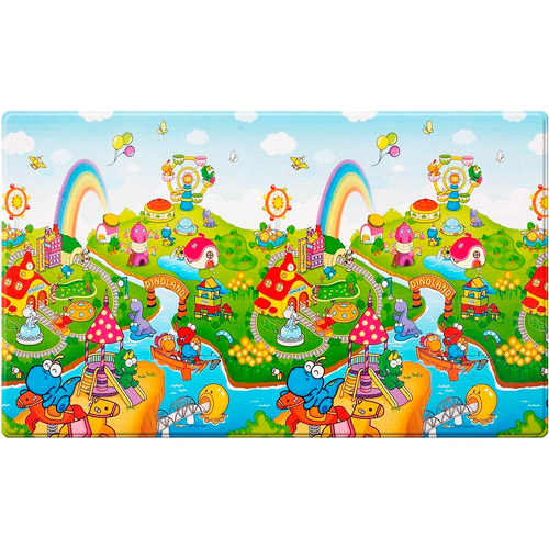 

Развивающий коврик DWINGULER Dino Land (886092), КоврикDinoLand(2300х1400х15мм)-рус.алф.