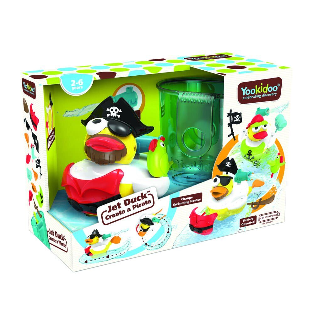 

Игрушка для ванной YOOKIDOO Пират Джек (70368), Іграшка для ванни Пірат Джек