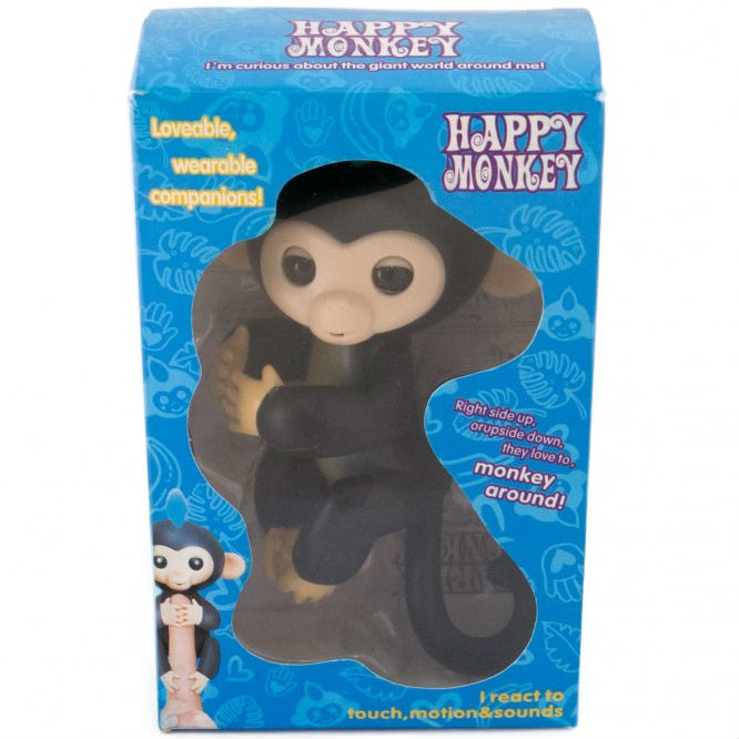 Игрушка интерактивная EXTRADIGITAL Happy Monkey Black (THM6003) Особенности звуковые эффекты