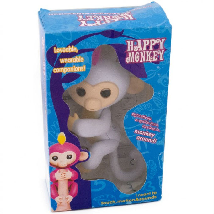 Игрушка интерактивная EXTRADIGITAL Happy Monkey White (THM6005) Особенности звуковые эффекты